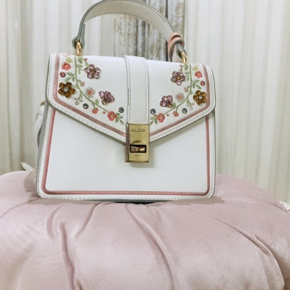 Aldo Floral Embellished Bag - Picture 12 of 14
